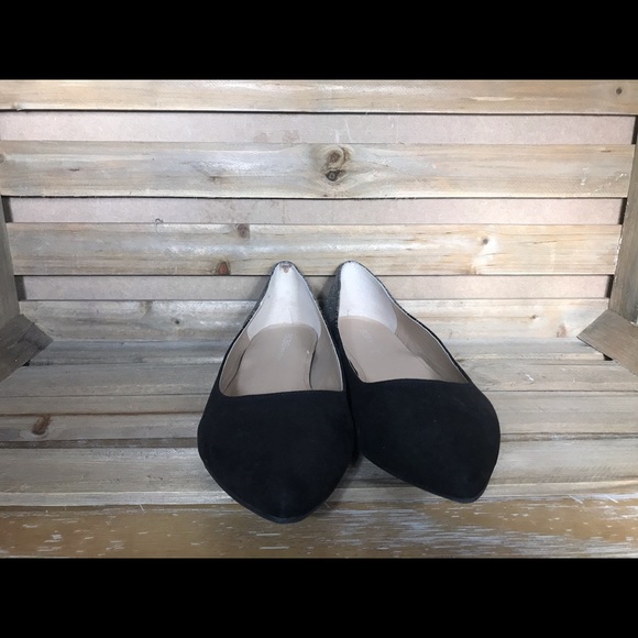 BCBGeneration Black Sparkly Flats - Picture 2 of 6